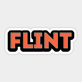 Flint Sticker